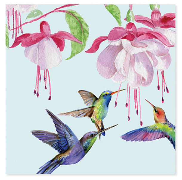 Up with Paper Pop-Up Card Hummingbirds (Trinkets)