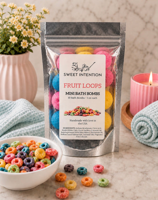 Sweet Intention Mini Bath Bombs