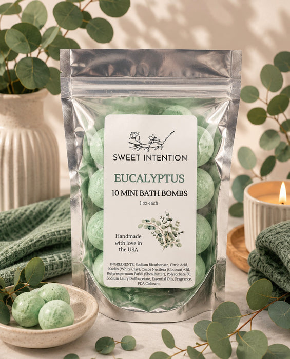 Sweet Intention Mini Bath Bombs