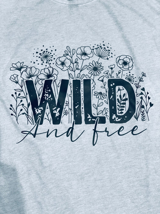 Camas Creations Tshirt Wild and Free