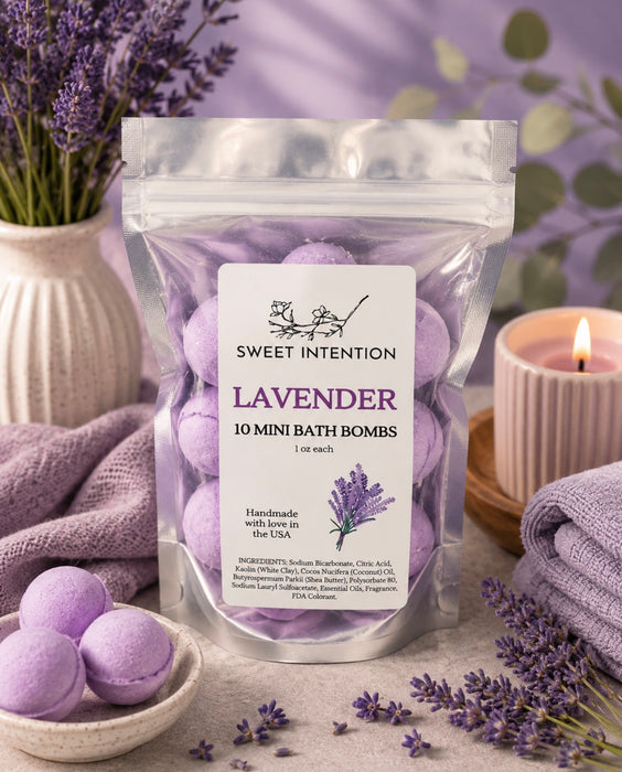 Sweet Intention Mini Bath Bombs
