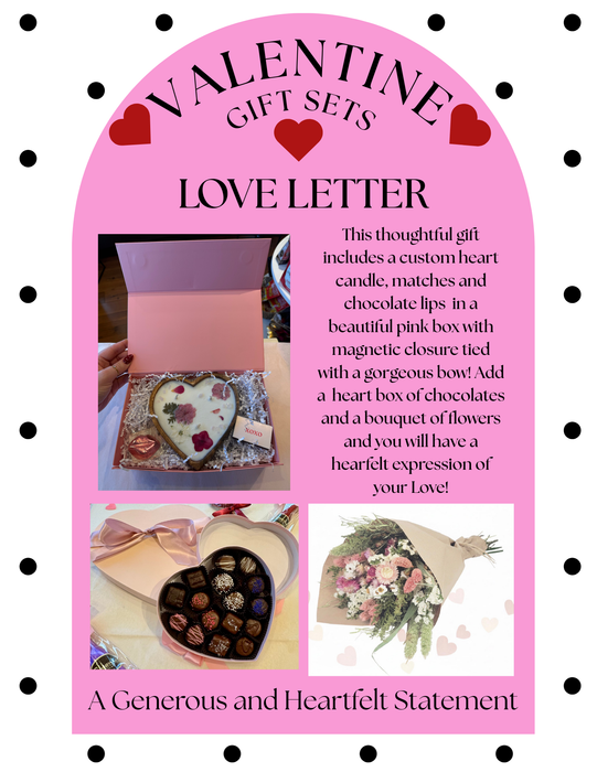 Valentine  Gift Set - Love Letter