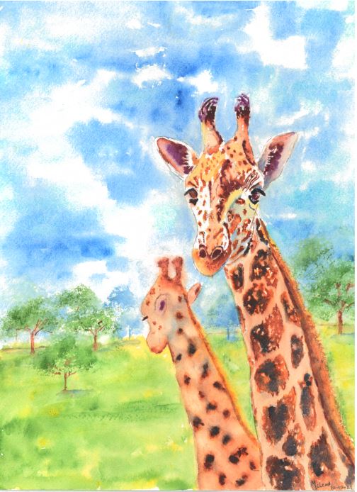 Melinda McLeod Watercolor Greeting Cards (blank inside), varied