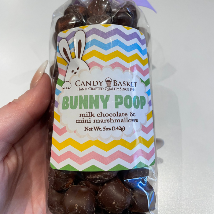 Choco Ball Poop Rabbit Candy Basket Bunny Poop — Sweet Intention