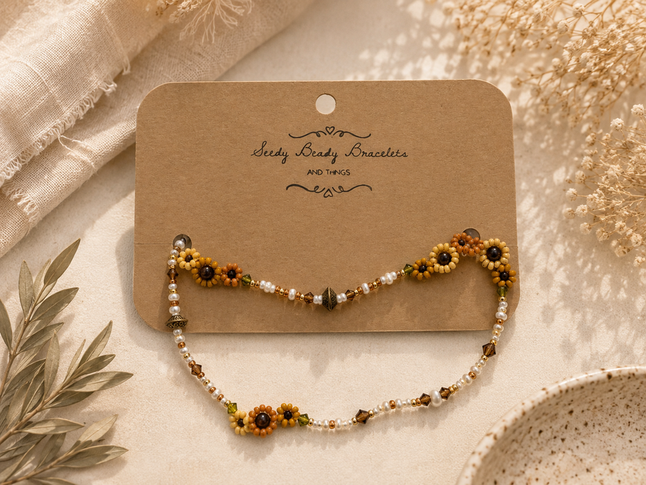 Seedy Beady Bracelets- Betsy Necklace