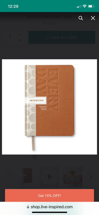 Compendium 'Every Day Intention' Guided Journal