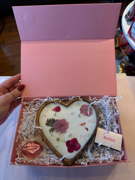 Heart Candle Gift Box