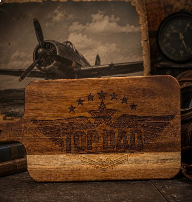 Top Dad Cutting Board