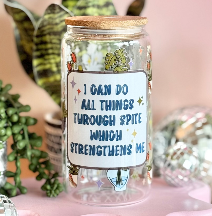 HandCrofted - Spite Glass Can