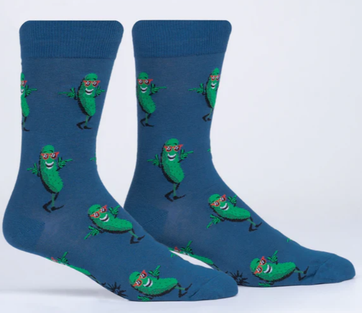 Sock it to me- KIND OF A BIG DILL sock men