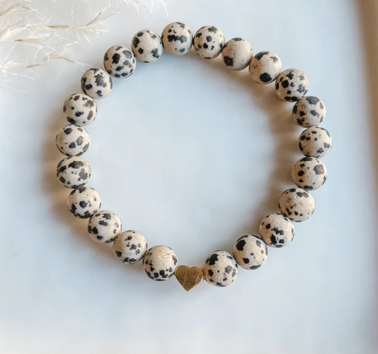 Viva Vibrations Dalmatian Jasper Bracelet