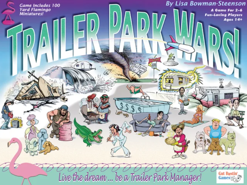 Gut Bustin' Games TRAILER PARK WARS! Board Game