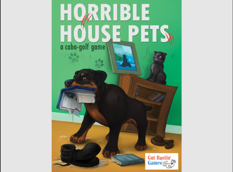 Gut Bustin' Games HORRIBLE HOUSE PETS Card Game