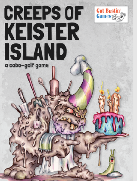 Gut Bustin' Games CREEPS OF KEISTER ISLAND Card Game