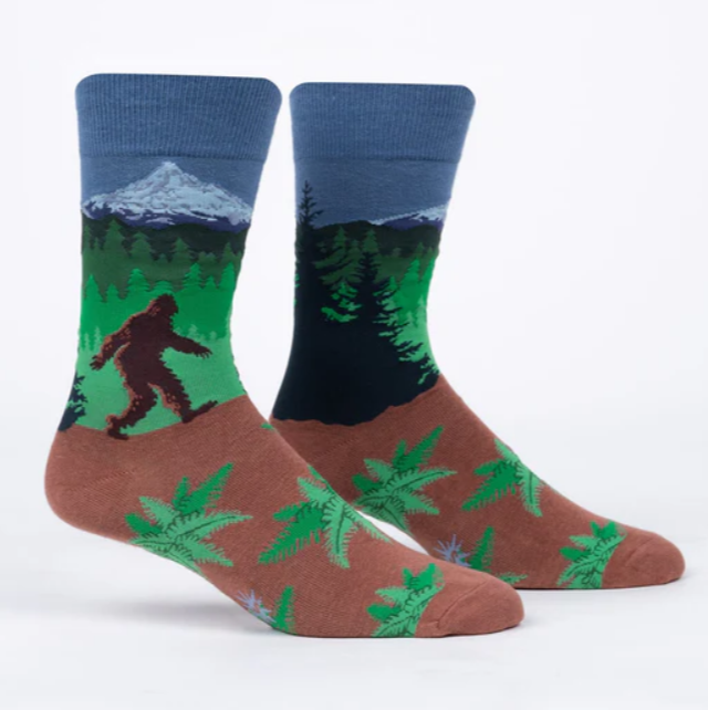 Sock it to me- WELCOME TO MY HOOD sock men