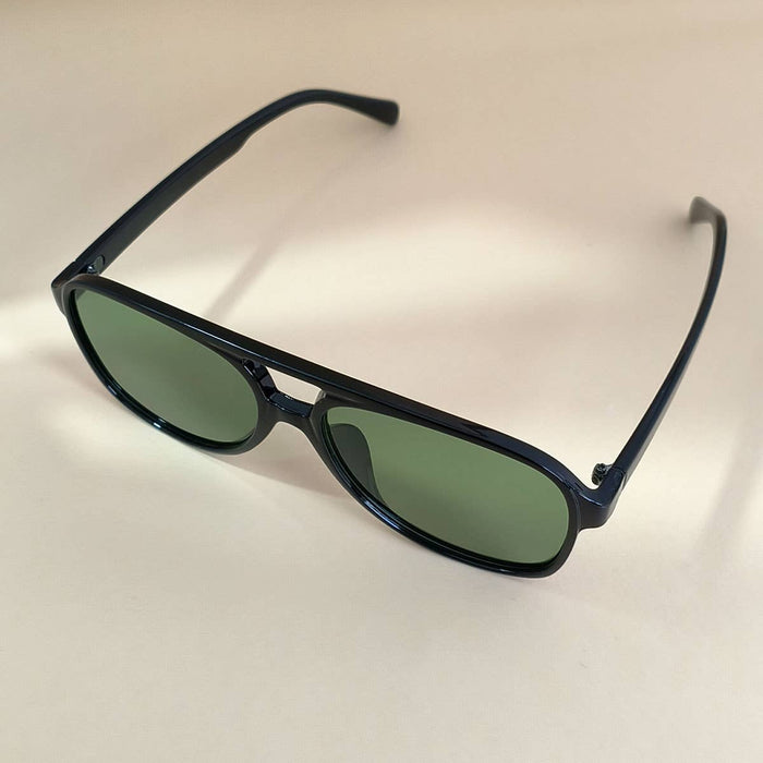 ACCITY - Vintage Double Bridge Aviator Sunglasses_CWASG0113