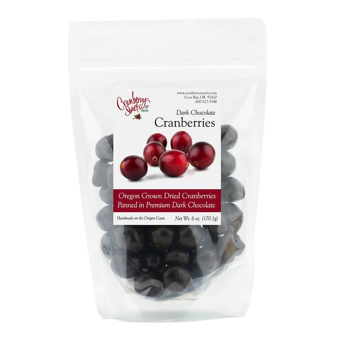 Cranberry Sweets & More - Dark Chocolate Covered Cranberries