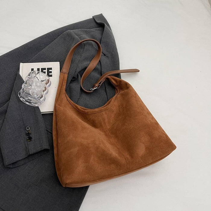 ACCITY - 2024 NEW LAZY STYLE SIMPLE COMMUTER TOTE BAG_CWAB3274