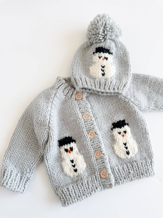 Figgy Friends - Snowman Cardigan