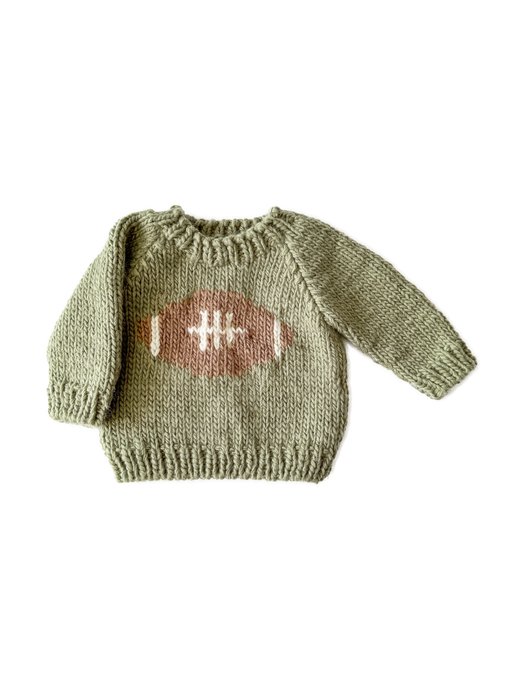 Figgy Friends - Football Sweater School Sports Baby Kid Fall Pullover Team
