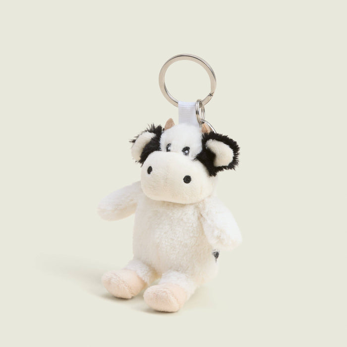 Warmies: America’s Favorite Microwave Plush Brand - Black & White Cow Keyring sensory Squishy fun teen trendz