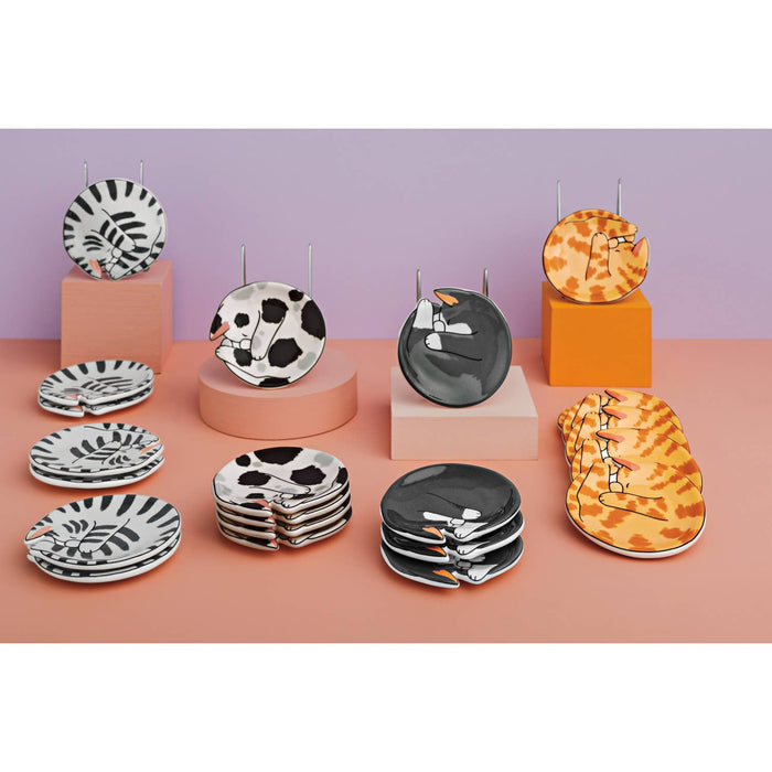 Danica Jubilee - Meow & Furever Trinket Tray Pack Set of 24 Assorted