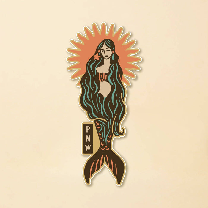 Tender Loving Empire - PNW Mermaid Sticker