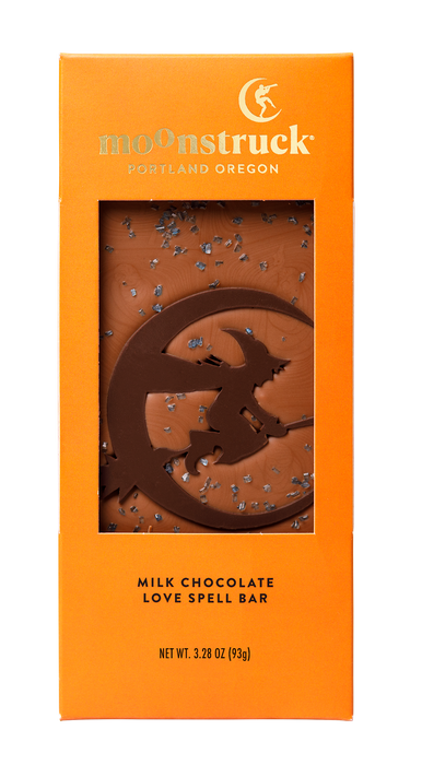 Moonstruck Chocolate Co - Love Spell Witchy Moon Bar