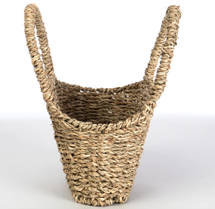 Willow Group - Oval Seagrass Mini Shopper Basket with Handles
