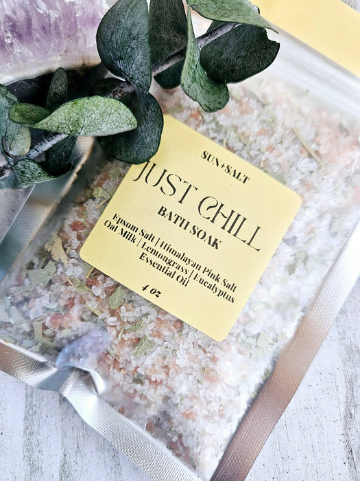 Lux&Lou - Just Chill Bath Soak - Bath Salts - Single Use