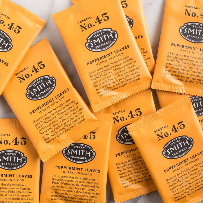 Smith Teamaker - Peppermint Leaves Herbal Infusion - Bulk Sachets