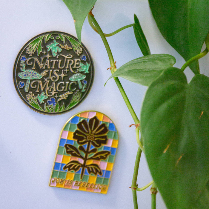 Tender Loving Empire - Nature is Magic Enamel Magnet