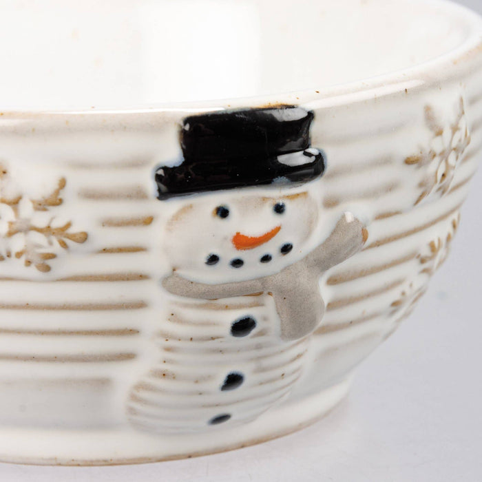 Primitives by Kathy - Snowman Bowl