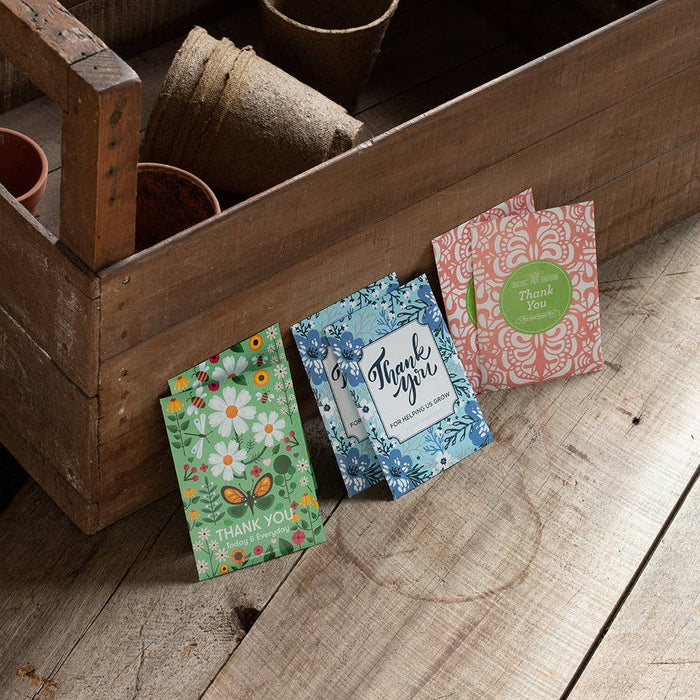 Bentley Seed Co. - Thank You Today Everyday - Pollinator Flower Mix Seed Packets