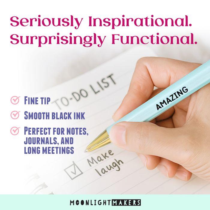 Moonlight Makers - You've Got This - Encouraging Pen Set - Gift, Girl Boss