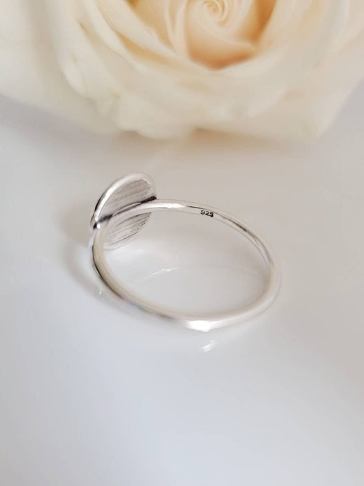 Ring Lizard Jewelry - Songbird Women's Ring – 925 Sterling Silver with Engraved Detail