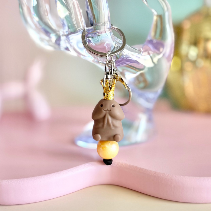 HandCrofted - King Richard Penis Keychain