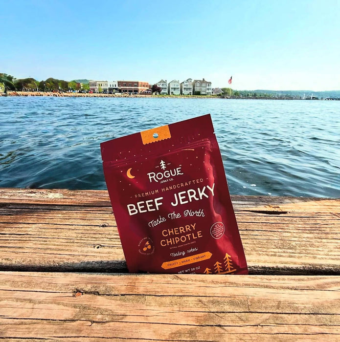 Rogue Jerky Co. - Cherry Chipotle Beef Jerky- 2.0 OZ.