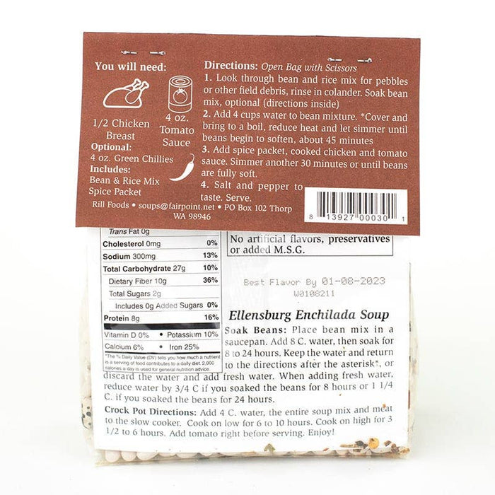 Rill Foods - Small Ellensburg Enchilada Soup Mix