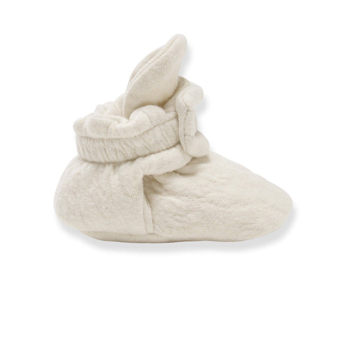 Burt's Bees Baby - Organic Cotton Quilted Bee Baby Booties - Oat