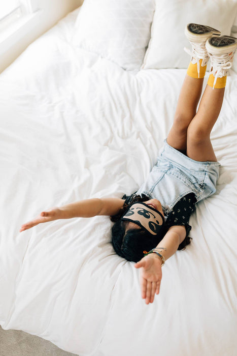 Ten Thousand Villages - Sloth Velvet Sleep Mask