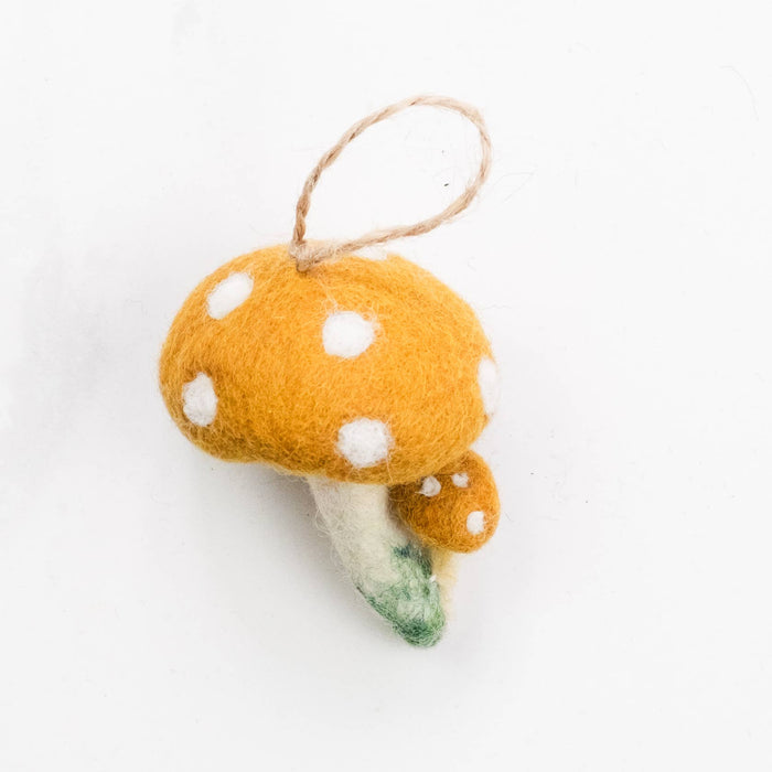 The Winding Road - Felt Mushroom Ornaments