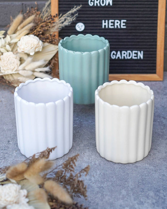 Springer Décor - Plain Column Planter, varied colors