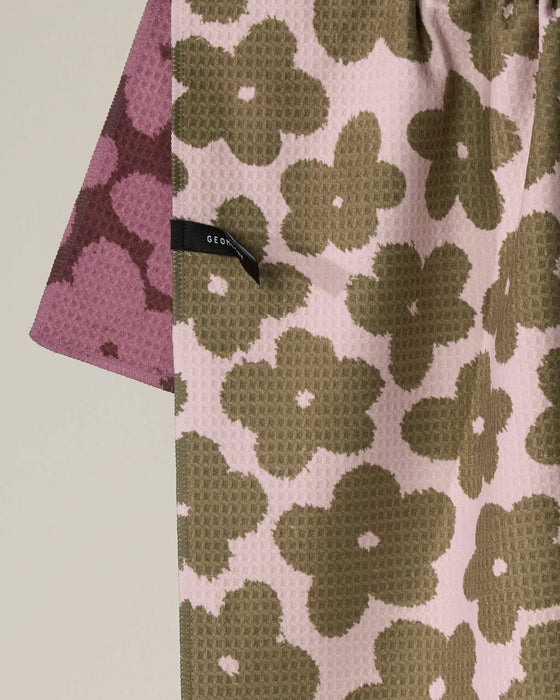 Geometry - Fuzzy Floral Luxe Kitchen Towel