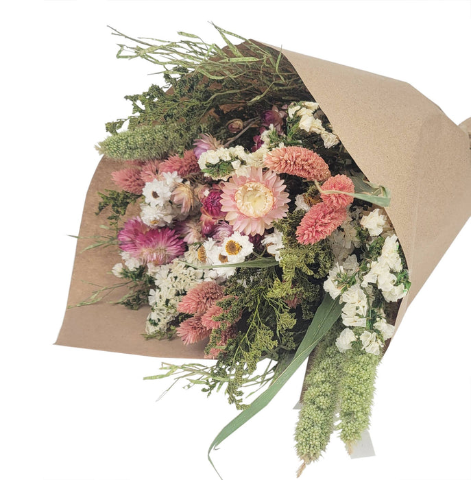 Andaluca - Pink Strawflower Love Floral Bouquet #207