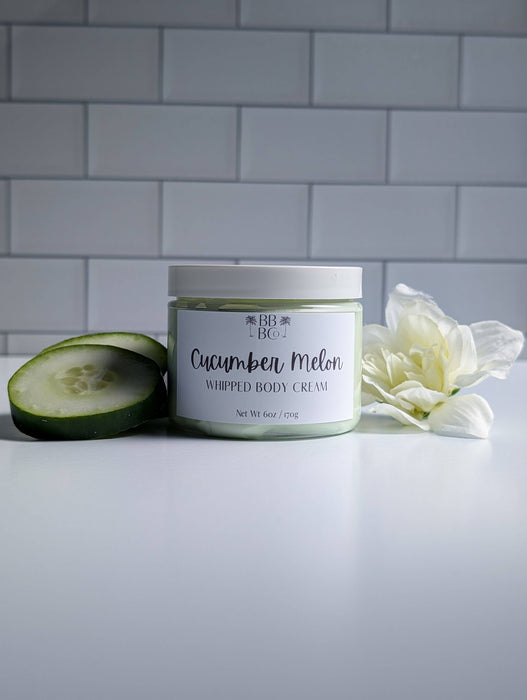 Beachy Bubbles Bath Co - Cucumber Melon Whipped Body Cream - Spring 2026