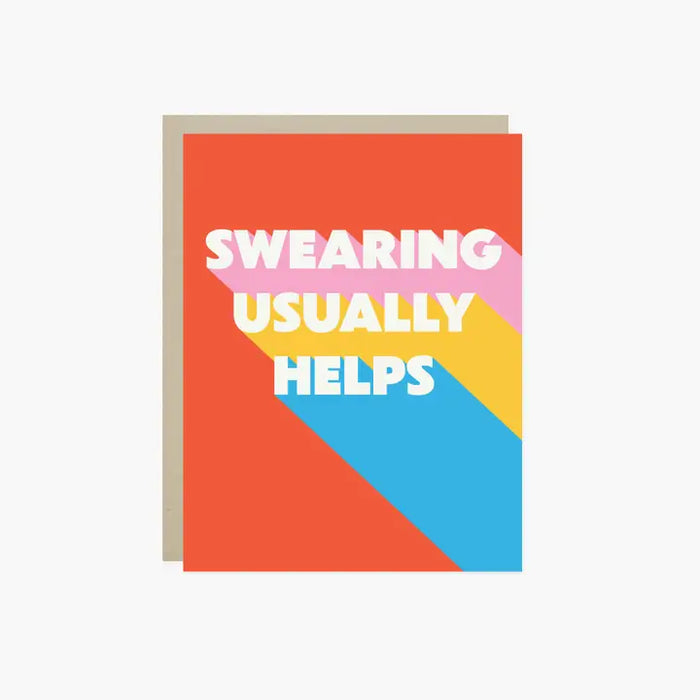 Barone & Co - SWEARING USUALLY HELPS Card