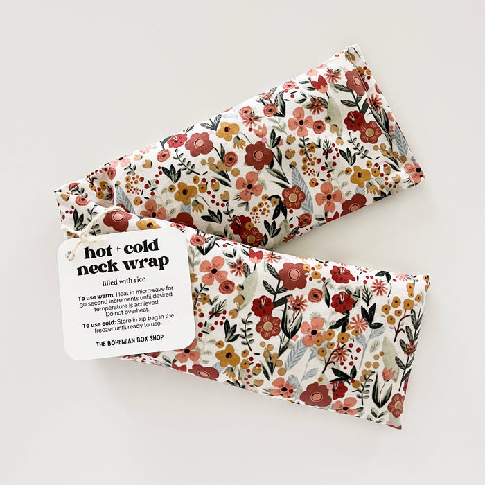 The Bohemian Box Shop - Hot & Cold Therapy Neck Wrap - Earth Botanicals