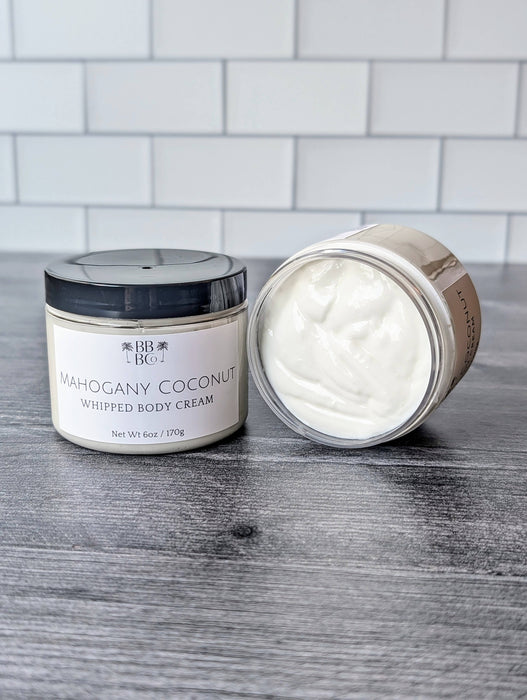 Beachy Bubbles Bath Co - Mahogany Coconut Men's Body Cream