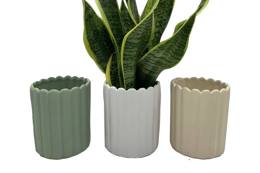 Springer Décor - Plain Column Planter, varied colors